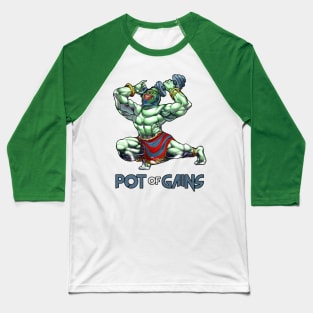 Pot of Gains Baseball T-Shirt